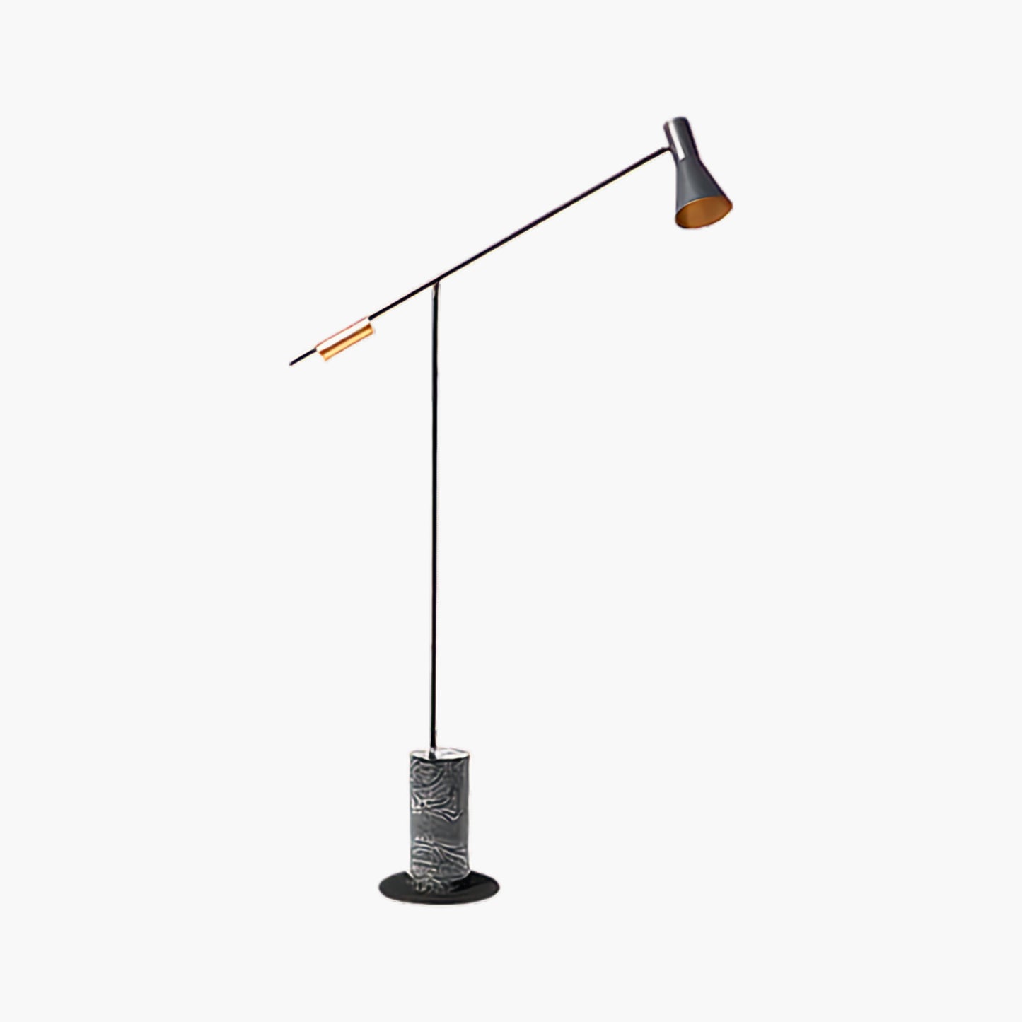 Metro Scandinavian Metal Floor Lamp