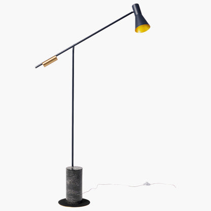 Metro Scandinavian Metal Floor Lamp