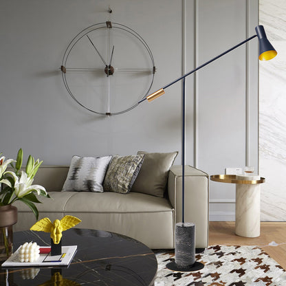 Metro Scandinavian Metal Floor Lamp