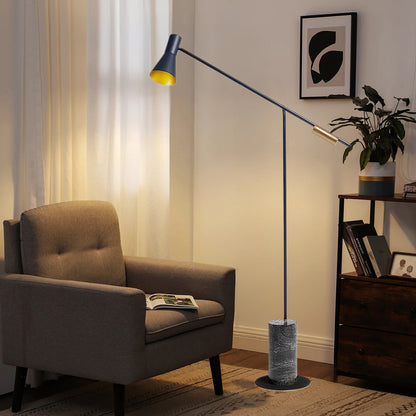 Metro Scandinavian Metal Floor Lamp