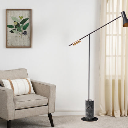 Metro Scandinavian Metal Floor Lamp