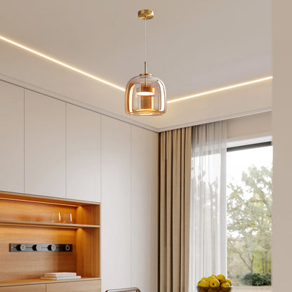 Metro Sphere Modern Crystal Pendant Lamp