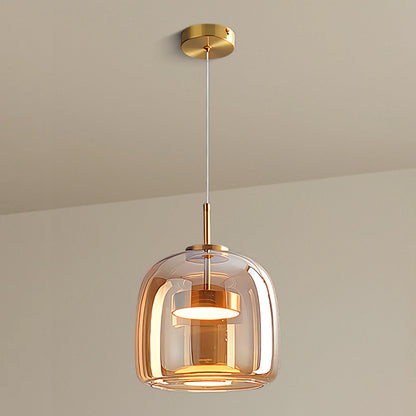 Metro Sphere Modern Crystal Pendant Lamp