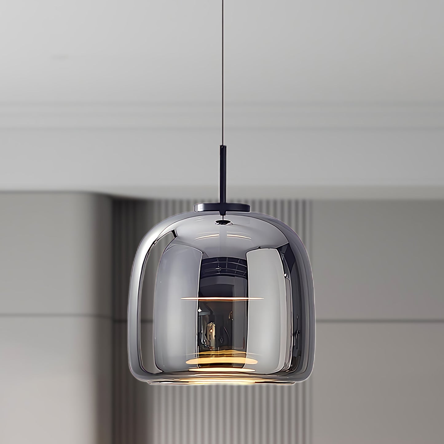 Metro Sphere Modern Crystal Pendant Lamp