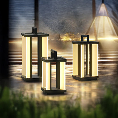 Metroluxe Minimalist Metal Outdoor Light