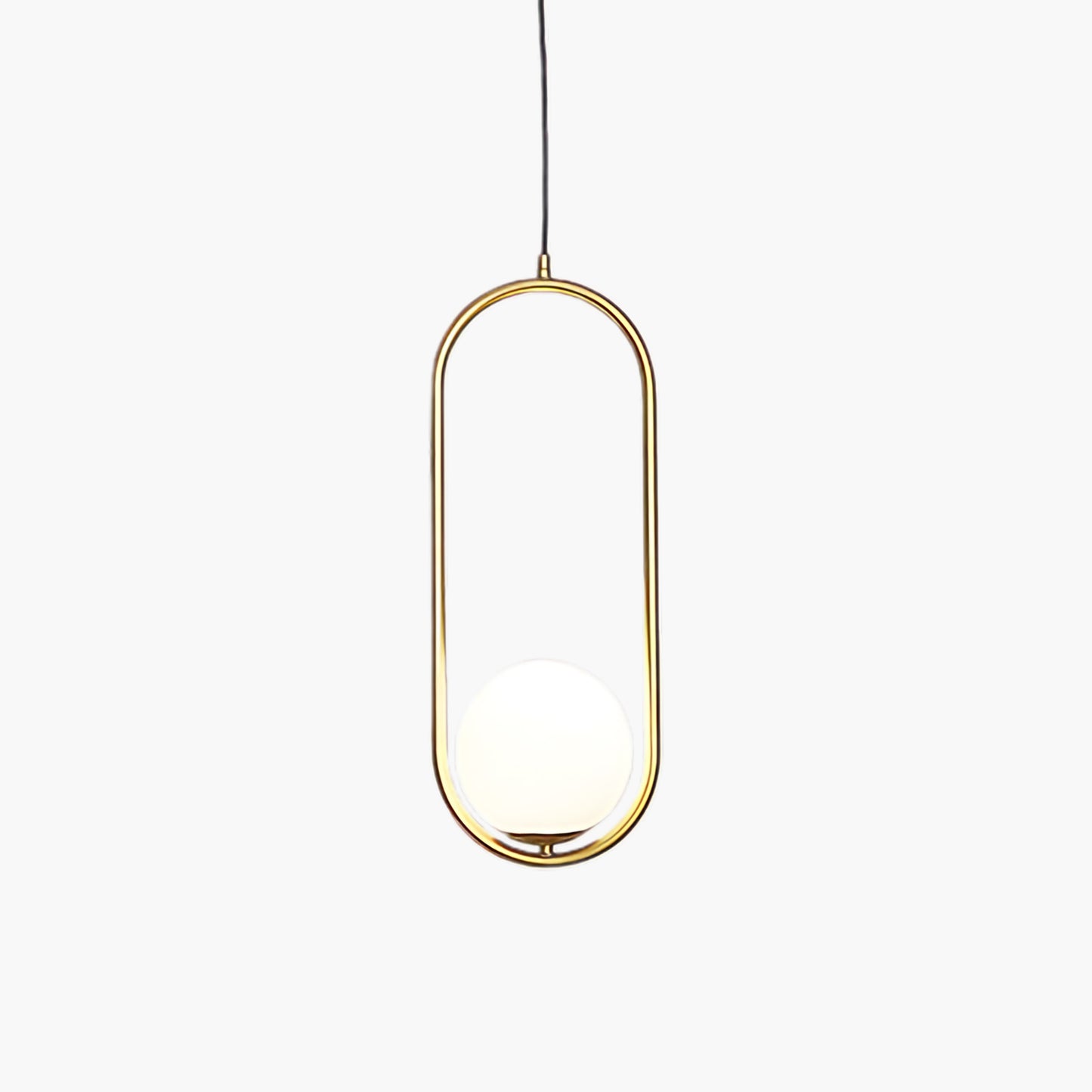 Mila Brass Classic Crystal Pendant Swag Light