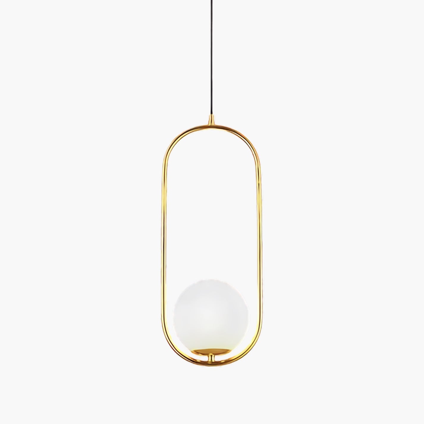 Mila Brass Classic Crystal Pendant Swag Light