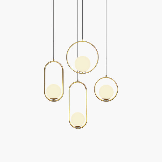 Mila Contemporary Crystal Pendant Lamp