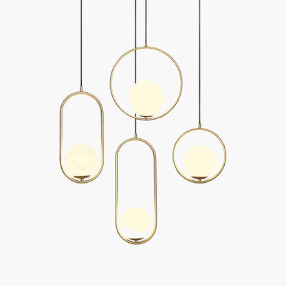 Mila Contemporary Crystal Pendant Lamp