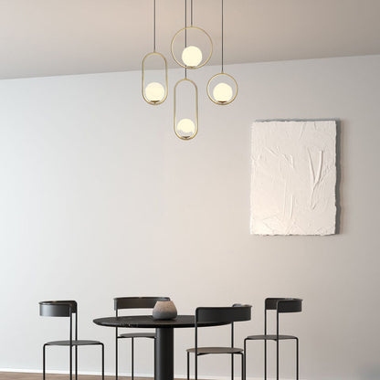 Mila Contemporary Crystal Pendant Lamp