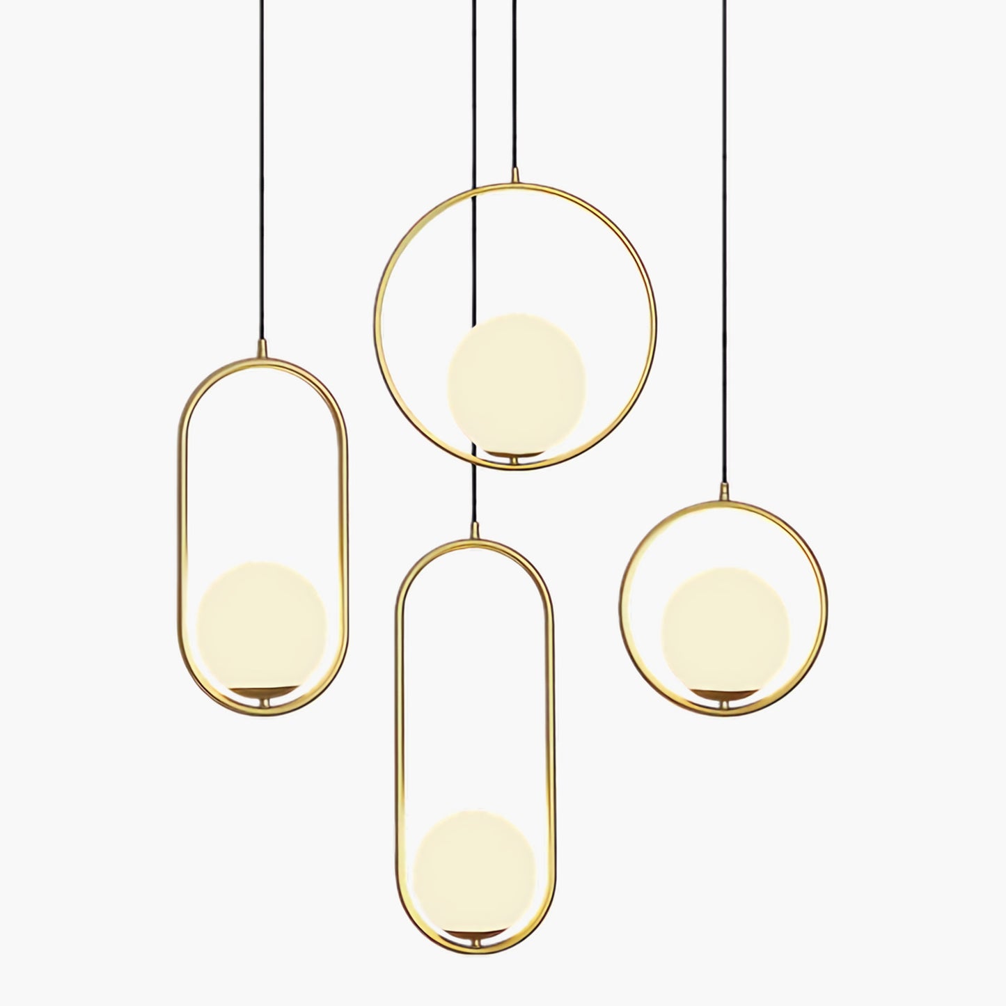 Mila Contemporary Crystal Pendant Lamp