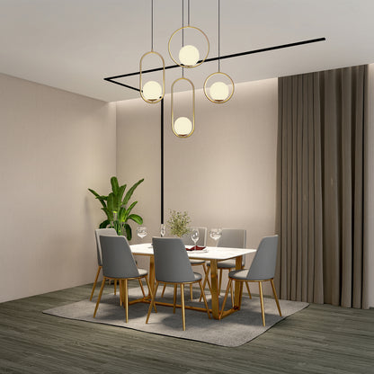 Mila Contemporary Crystal Pendant Lamp