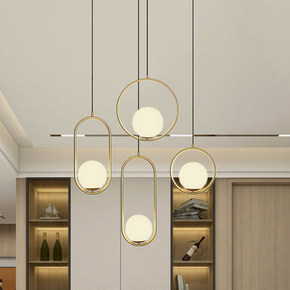 Mila Contemporary Crystal Pendant Lamp