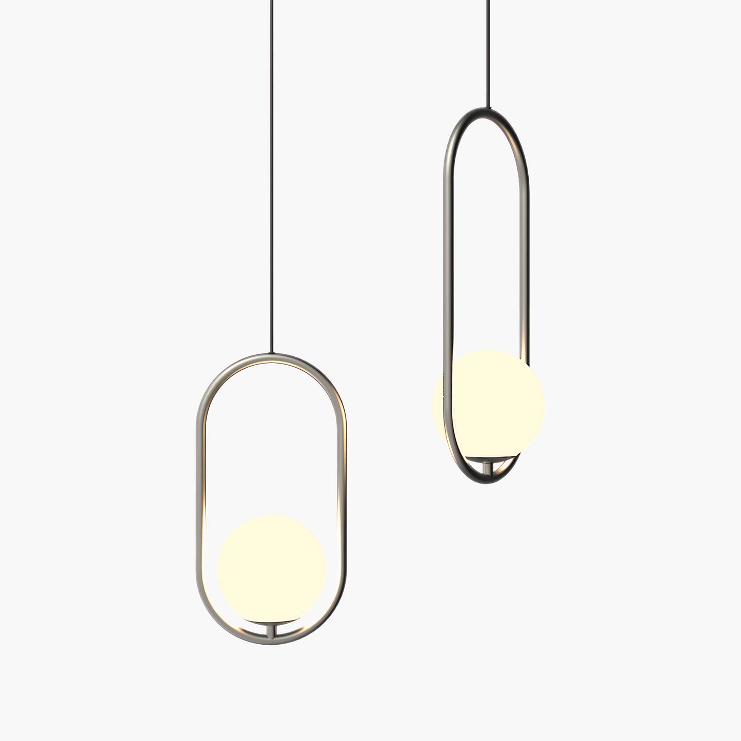 Mila Contemporary Crystal Pendant Lamp