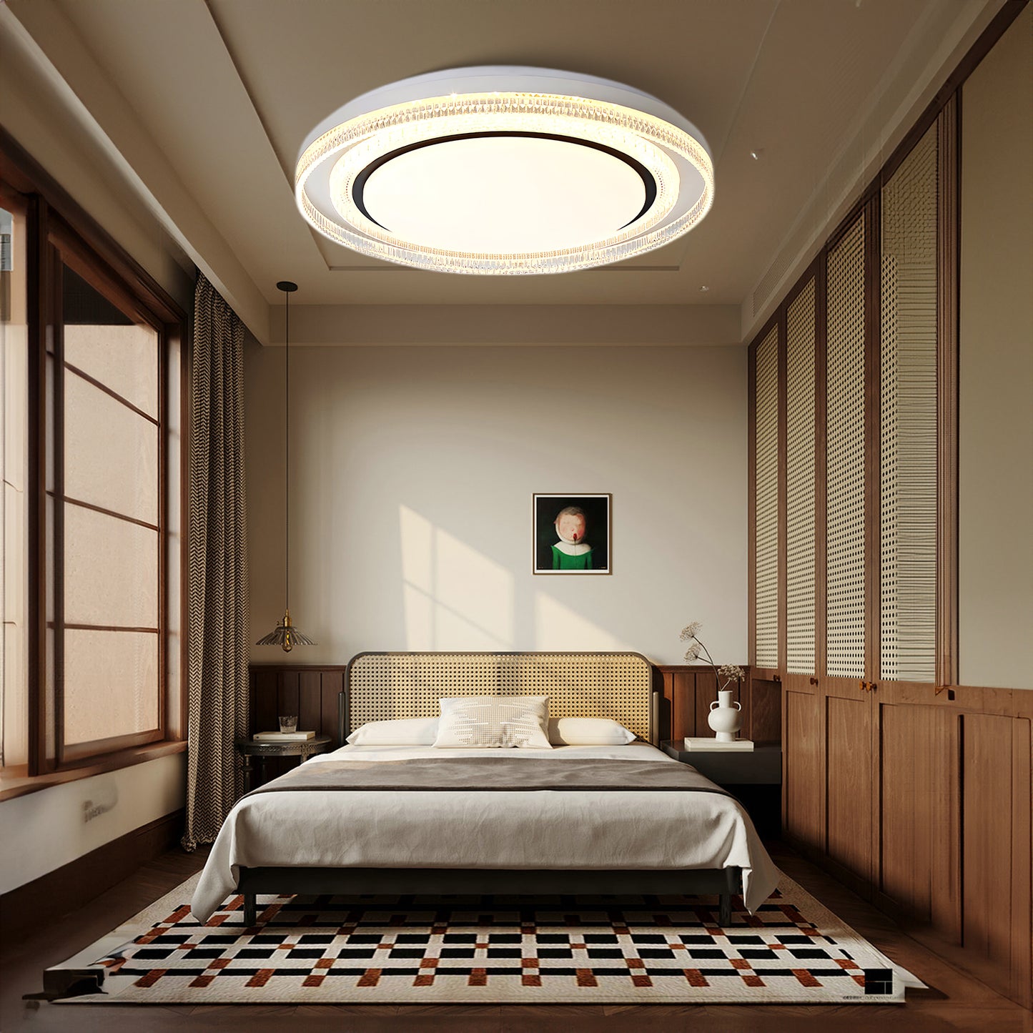 MIlagro Minimalist Metal Ceiling Light