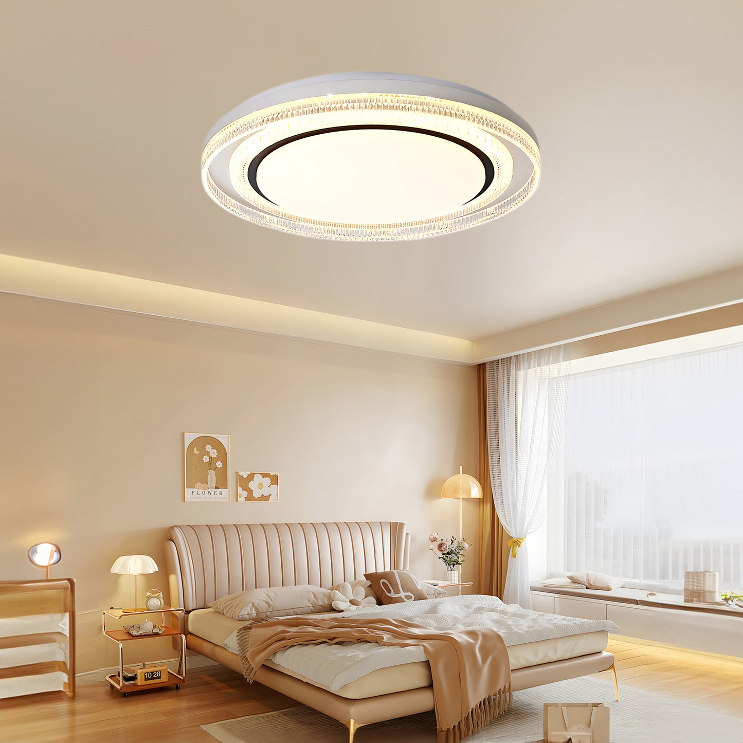 MIlagro Minimalist Metal Ceiling Light