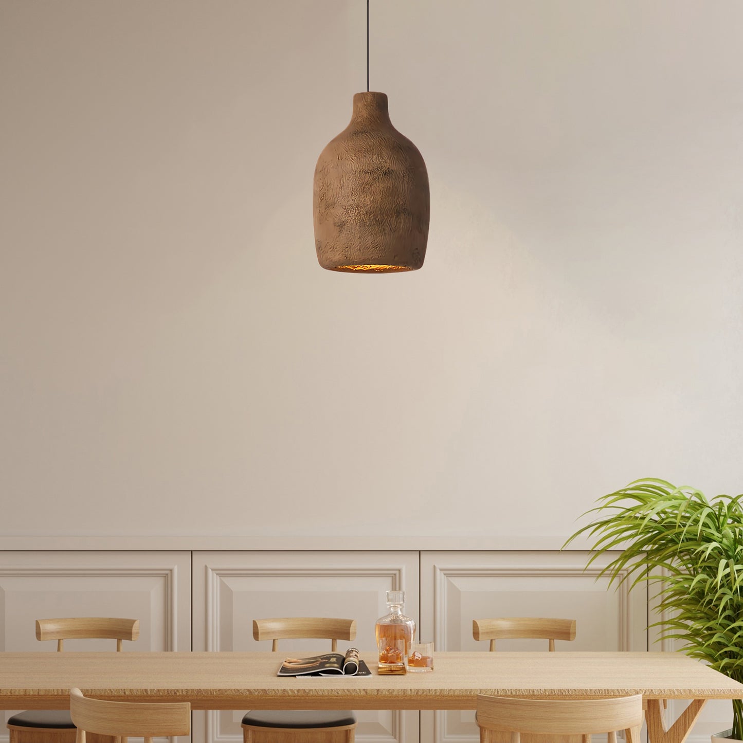 Milk Can Modern Metal Pendant Lamp