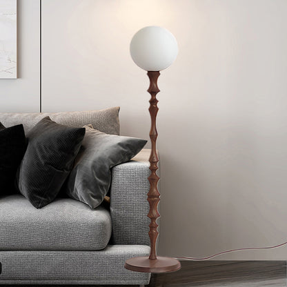 Milo Rustic Crystal Floor Lamp