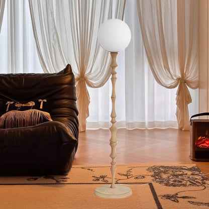 Milo Rustic Crystal Floor Lamp