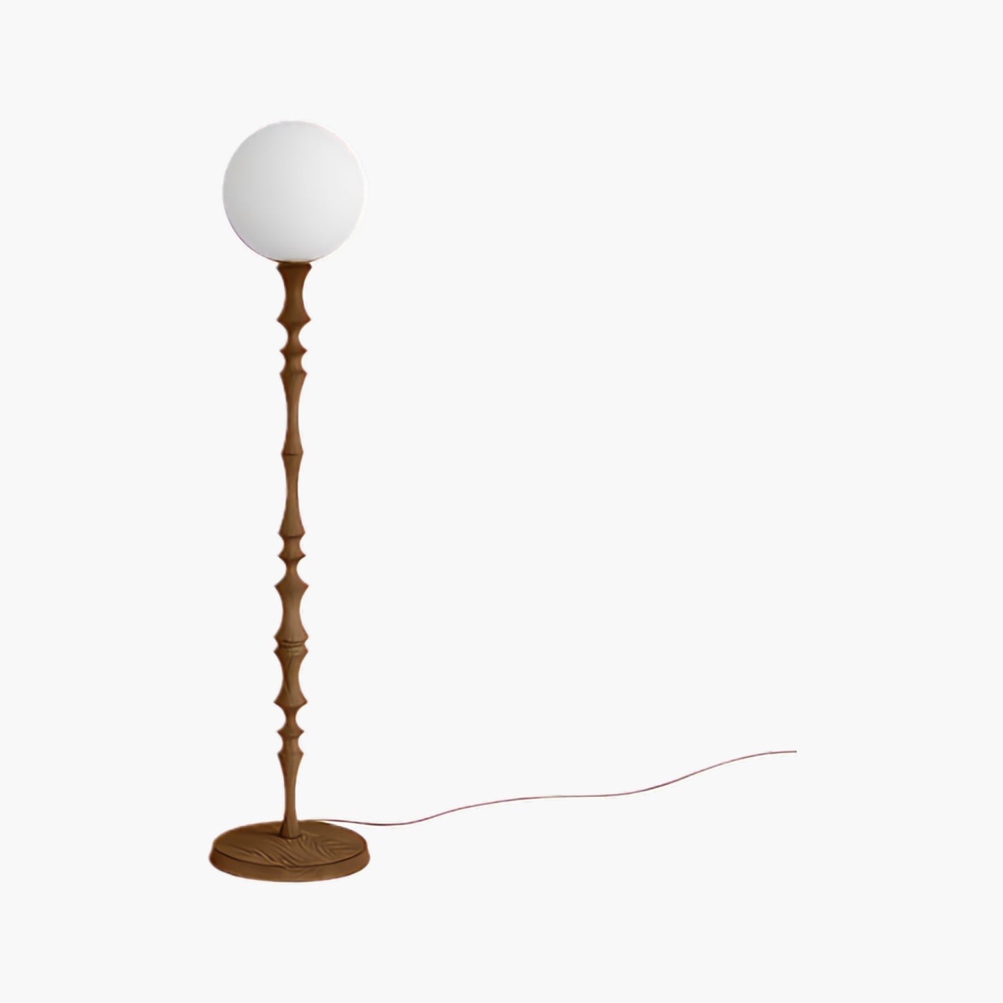 Milo Rustic Crystal Floor Lamp