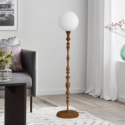 Milo Rustic Crystal Floor Lamp