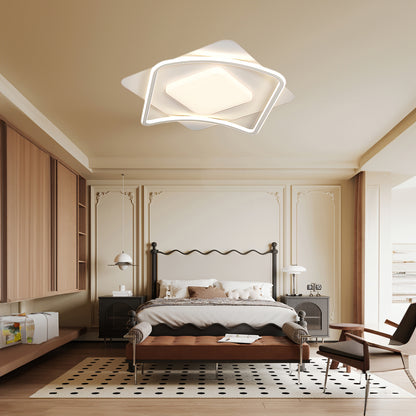 Geometry LED Minimalist Metal Ceiling Light