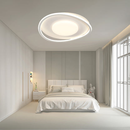 Geometry LED Minimalist Metal Ceiling Light