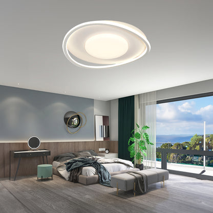 Geometry LED Minimalist Metal Ceiling Light