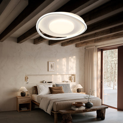 Geometry LED Minimalist Metal Ceiling Light