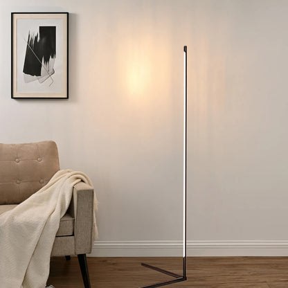 Minimalist Aluminum LED Floor Lamp