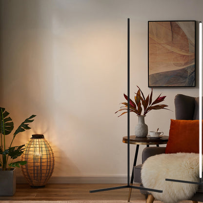 Minimalist Aluminum LED Floor Lamp