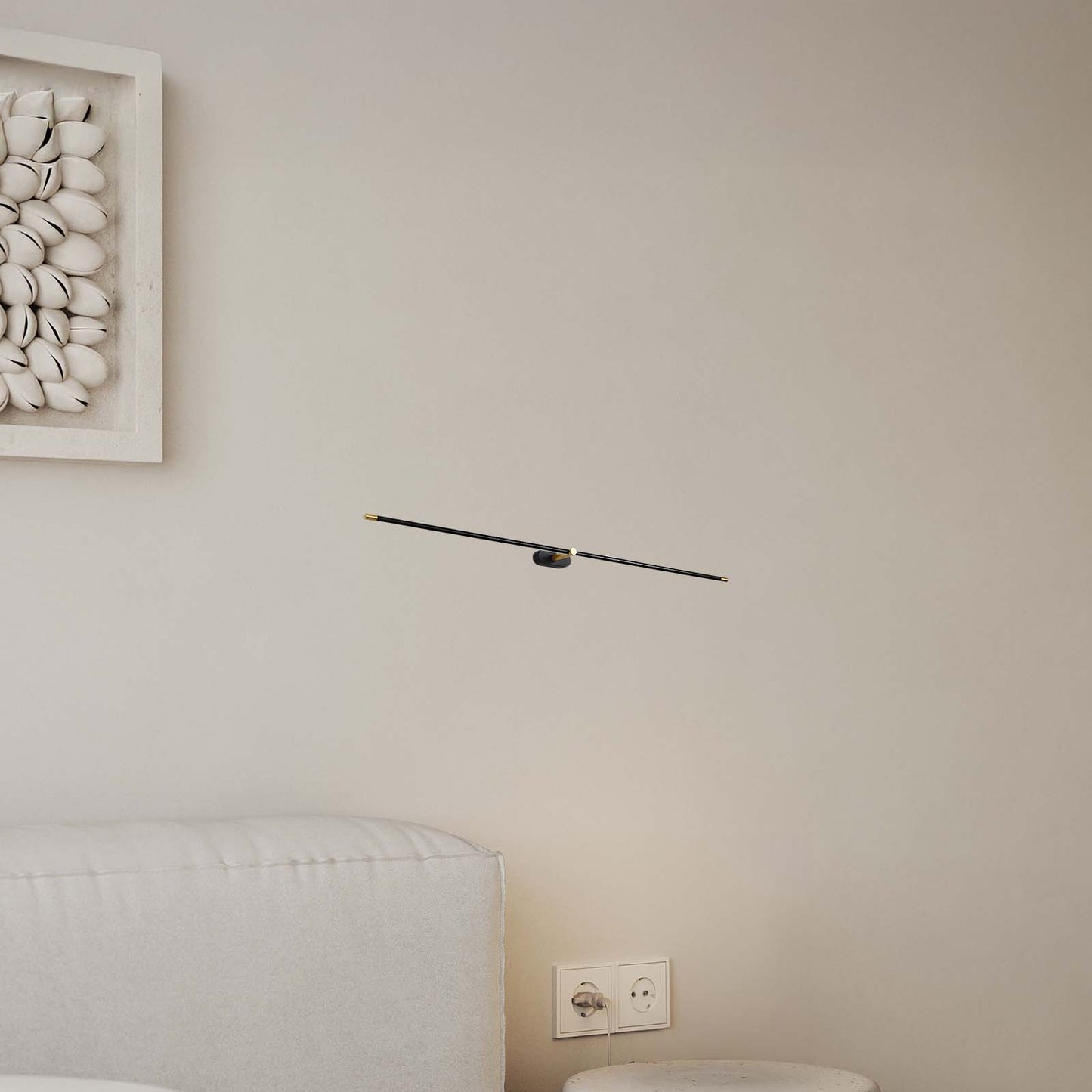 Minimalist Linear Modern Metal Wall Lamp