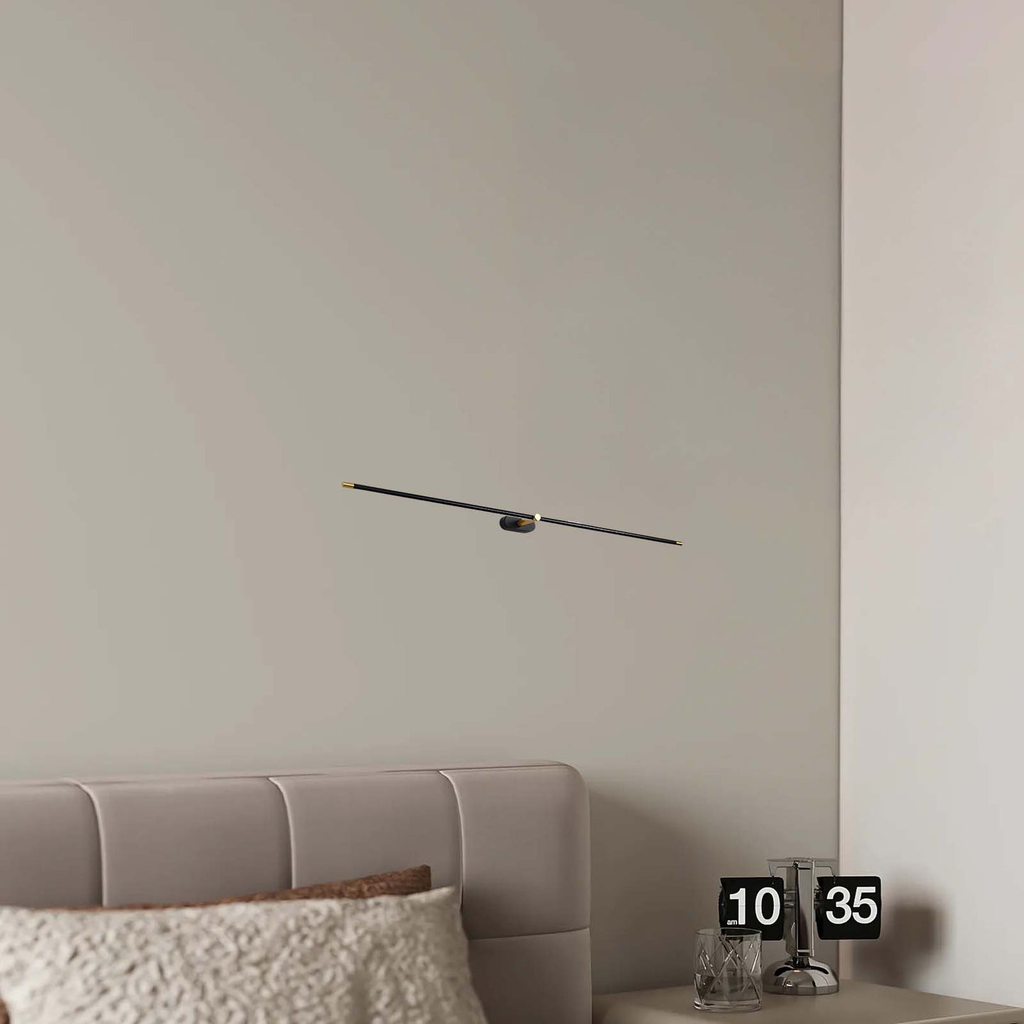 Minimalist Linear Modern Metal Wall Lamp