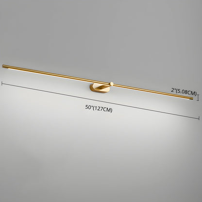 Minimalist Linear Modern Metal Wall Lamp