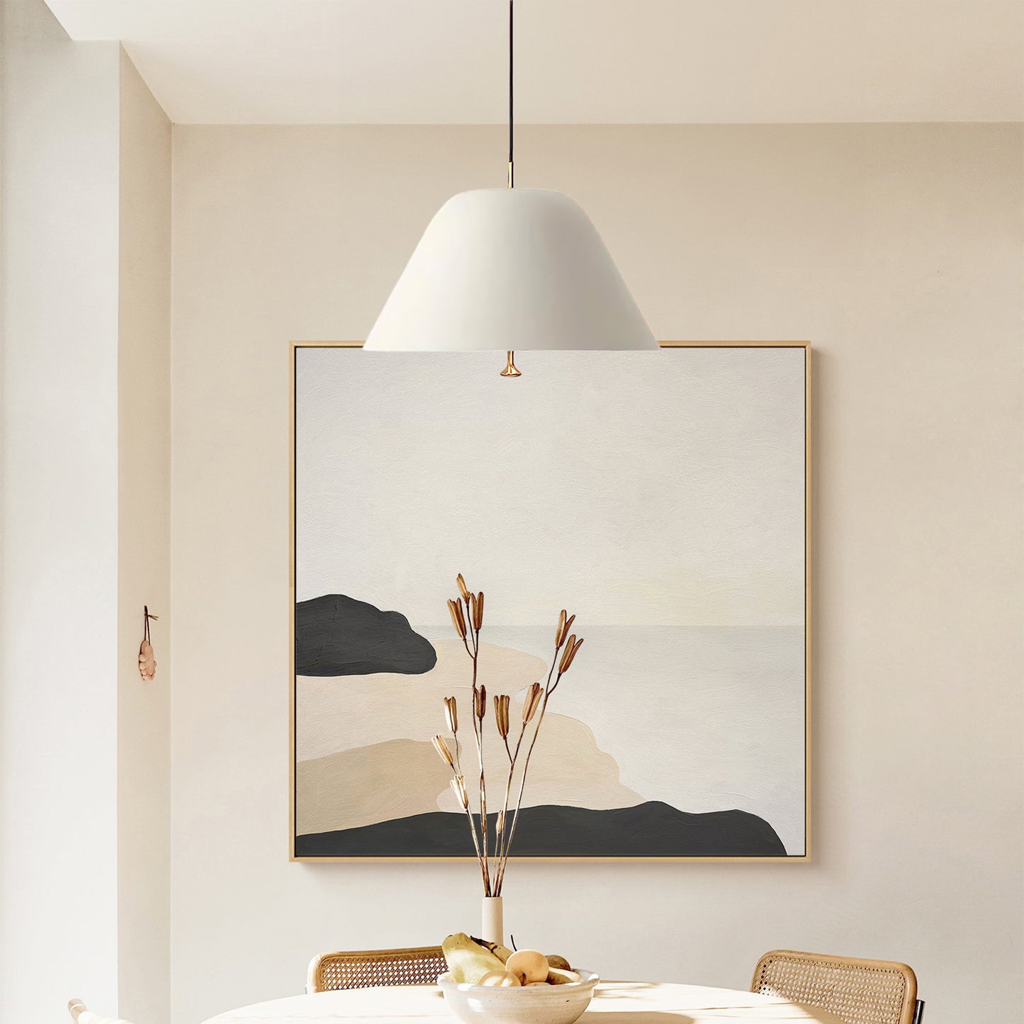 Minimalist Crystal Pendant Lamp