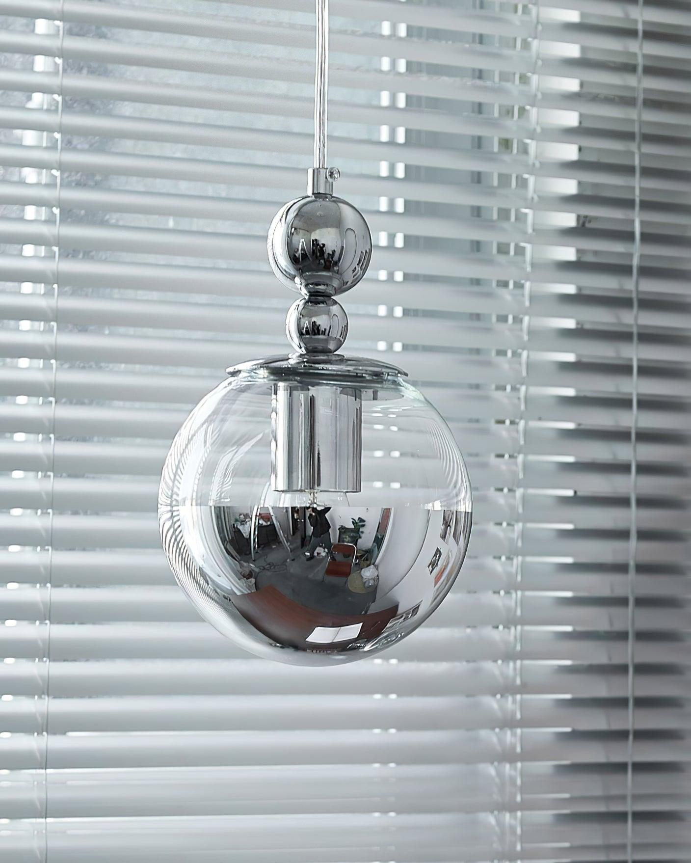 Mirrorball Contemporary Crystal Pendant Light