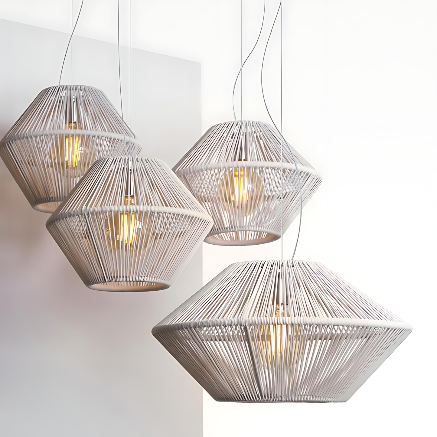 Modern Handwoven Brunch Pendant Lamp