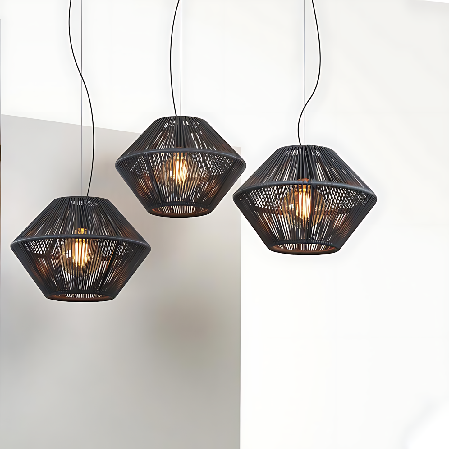 Modern Handwoven Brunch Pendant Lamp