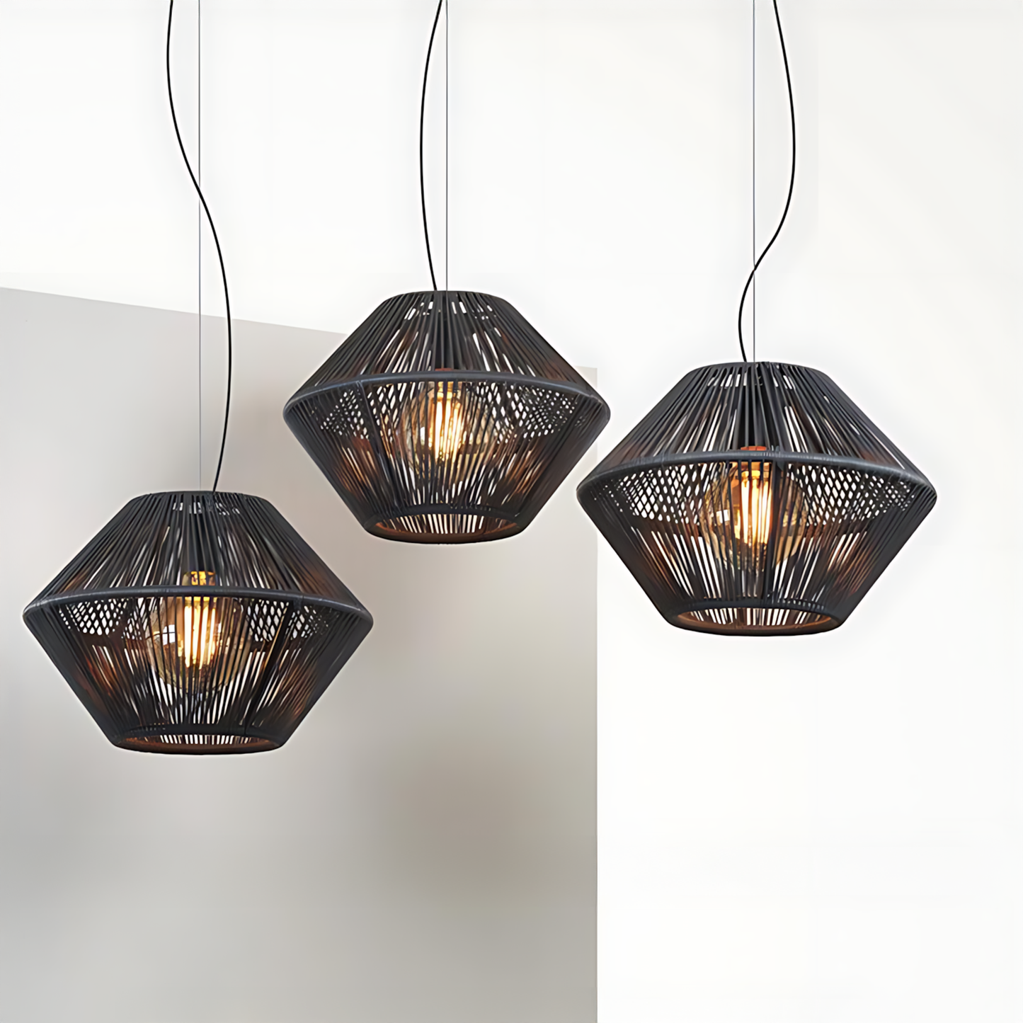 Modern Handwoven Brunch Pendant Lamp