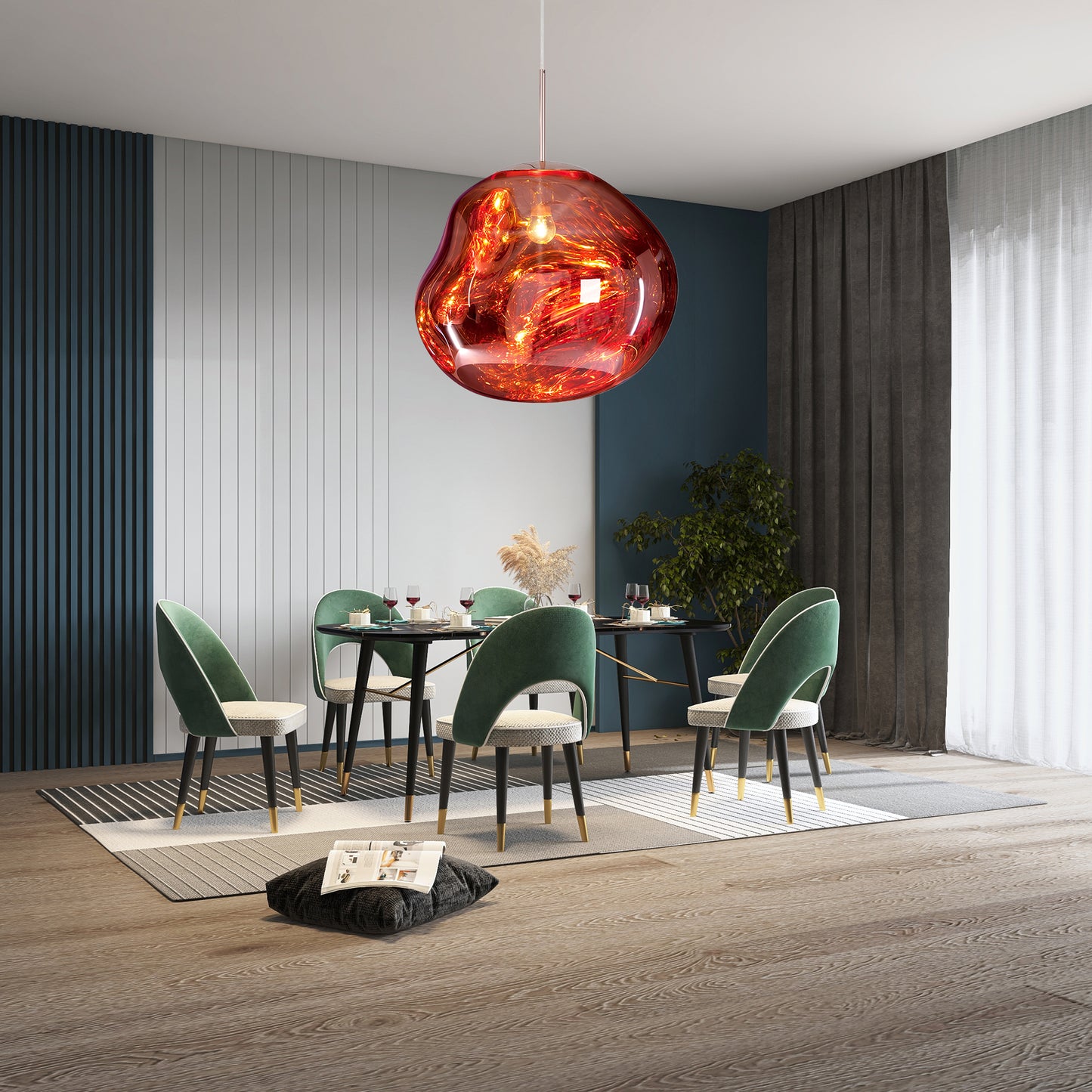 Lava Modern Crystal Pendant Lamp