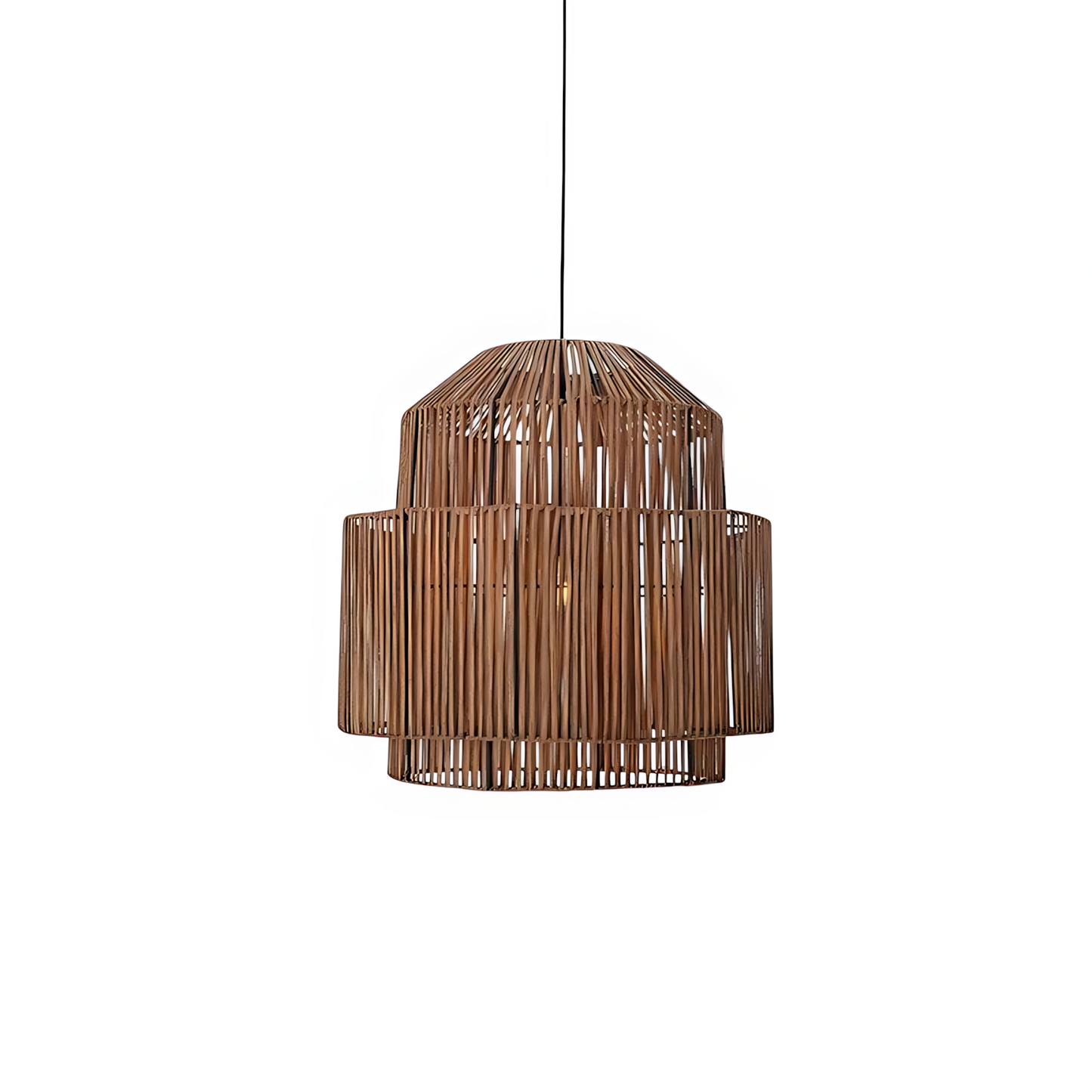 Modern Rattan Lunch Pendant Lamp