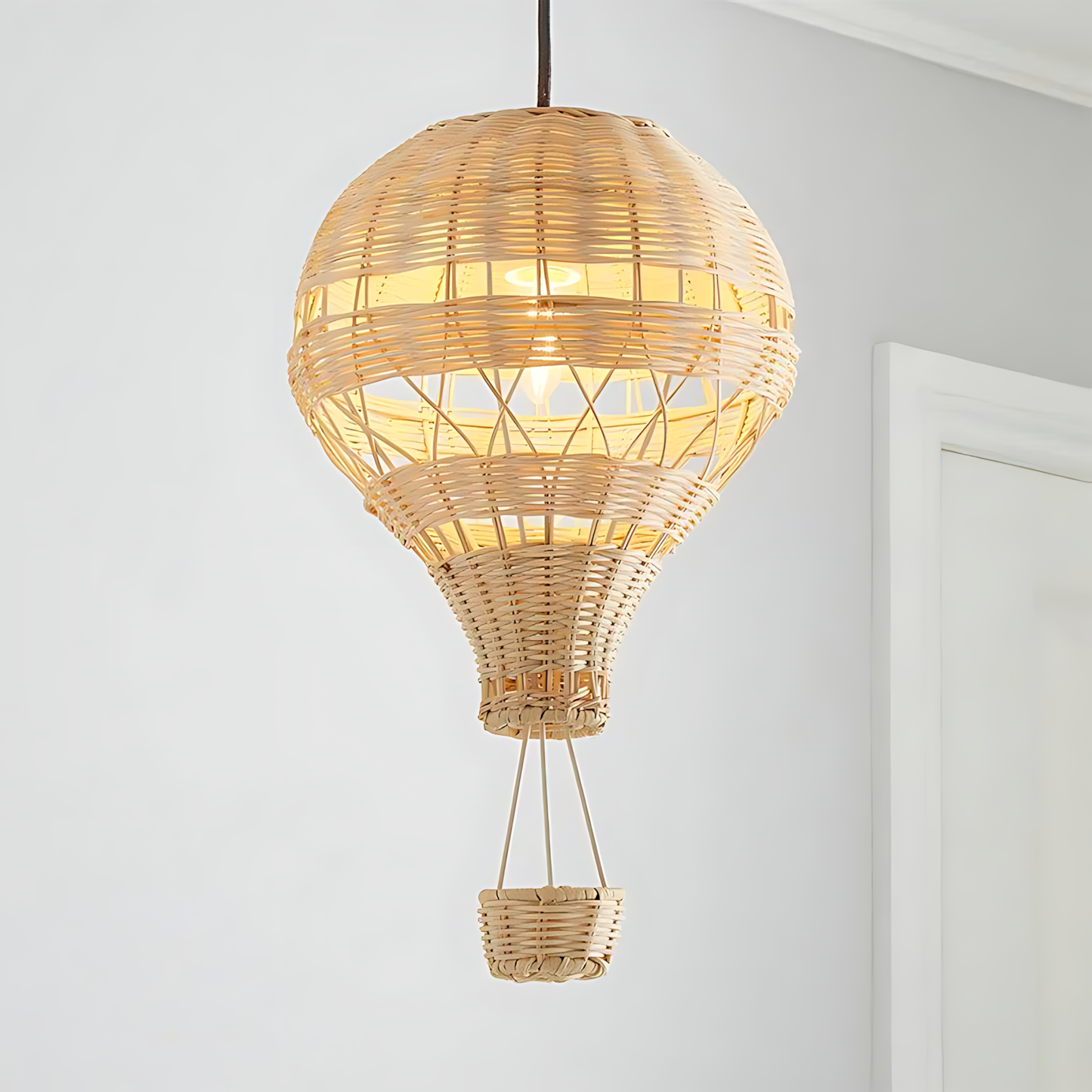 Modern Rattan Nap Pendant Lamp