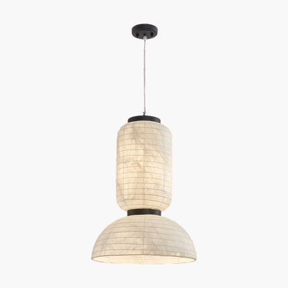 Modern Silk Contemporary Metal Pendant Light