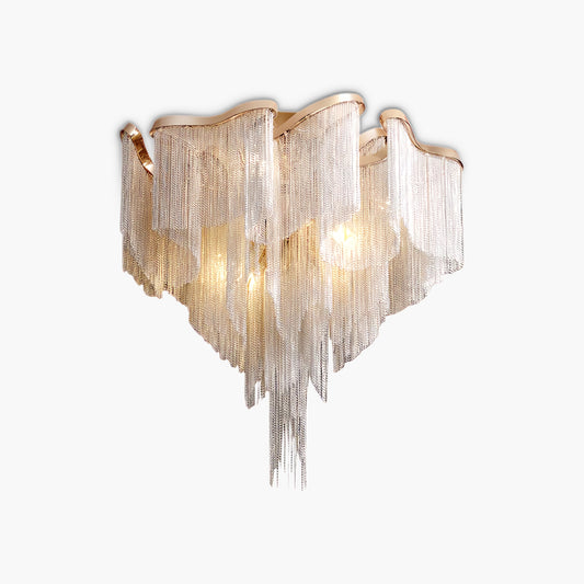 Modern Tassel Luxury Metal Ceiling Lamp