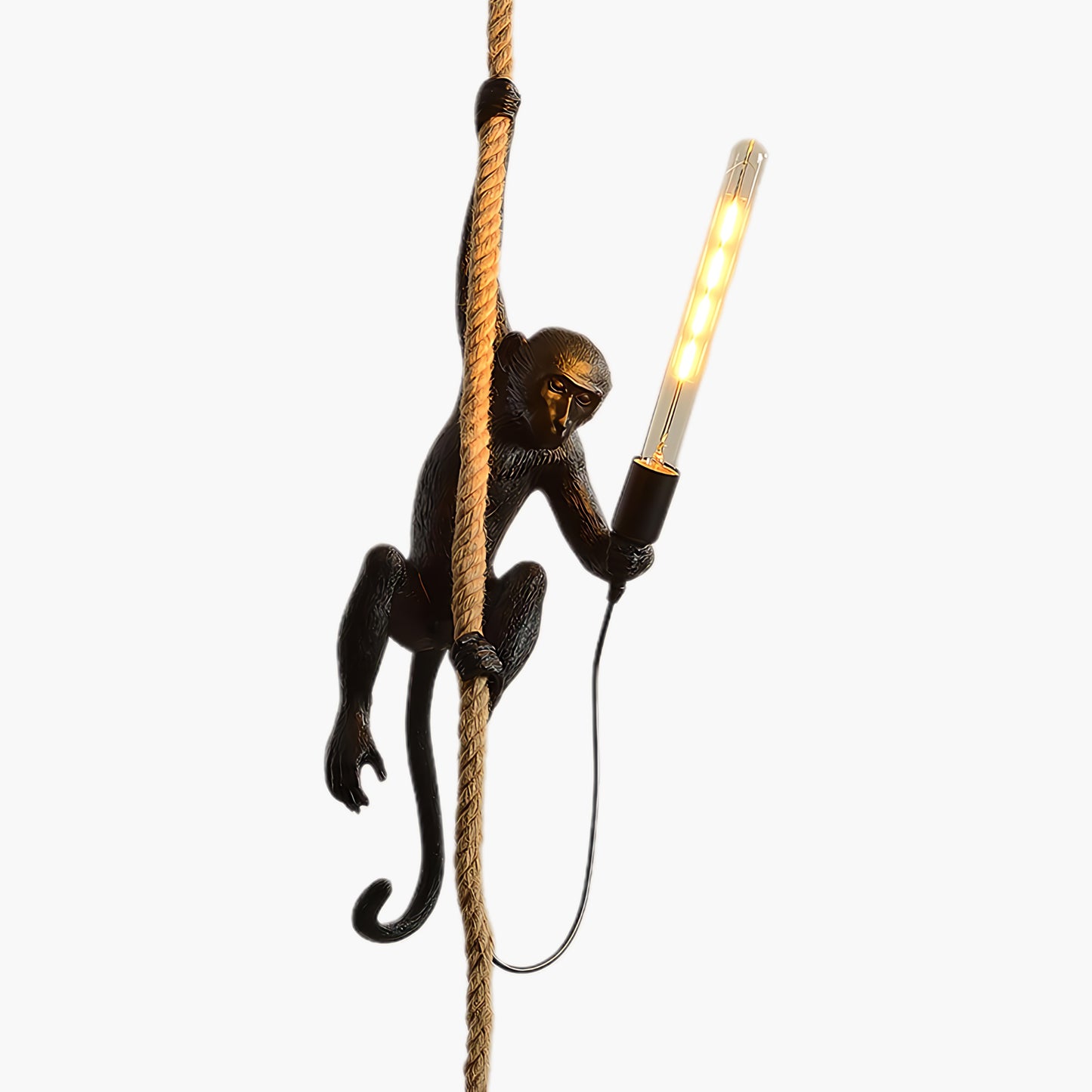 Monkey Eclectic Metal Pendant Lamp