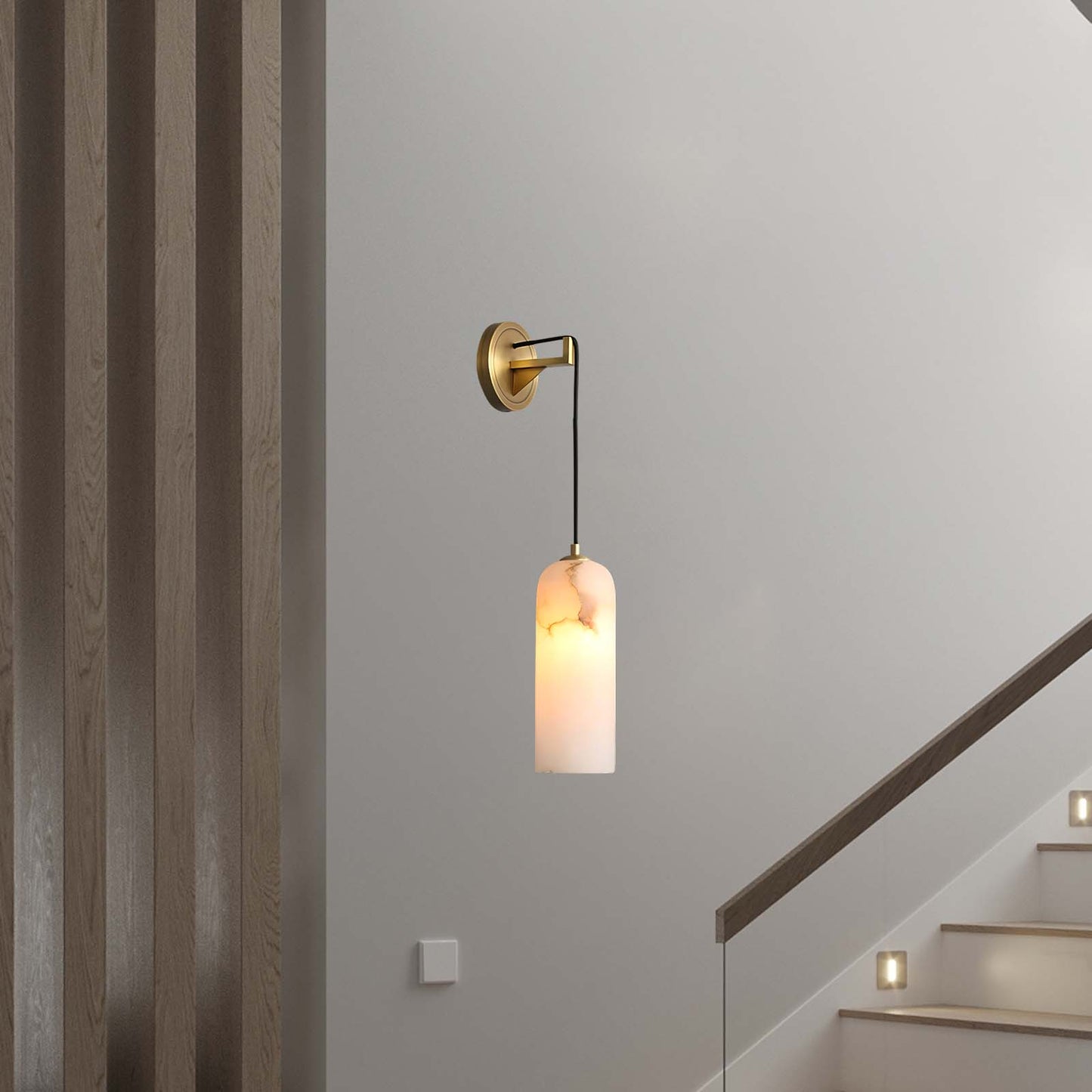 Monty Modern Brass Wall Lamp