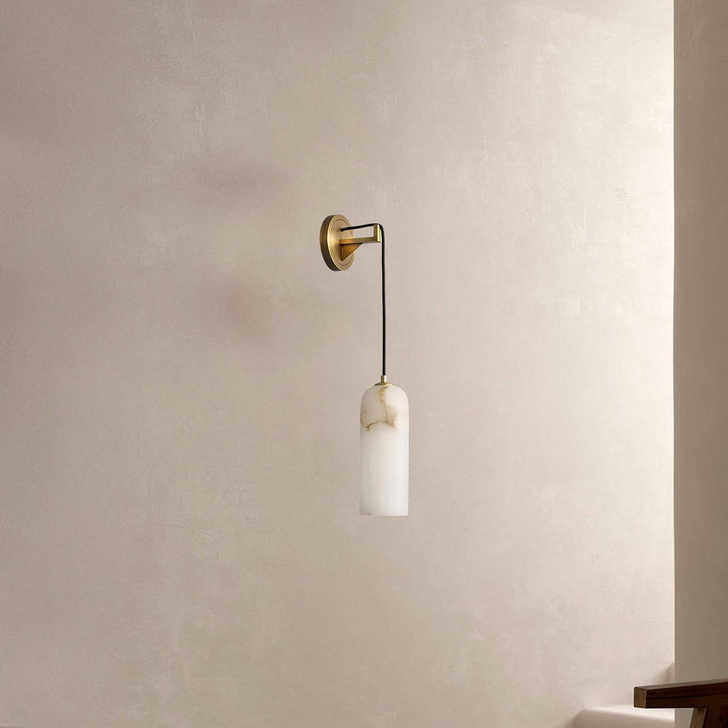 Monty Modern Brass Wall Lamp