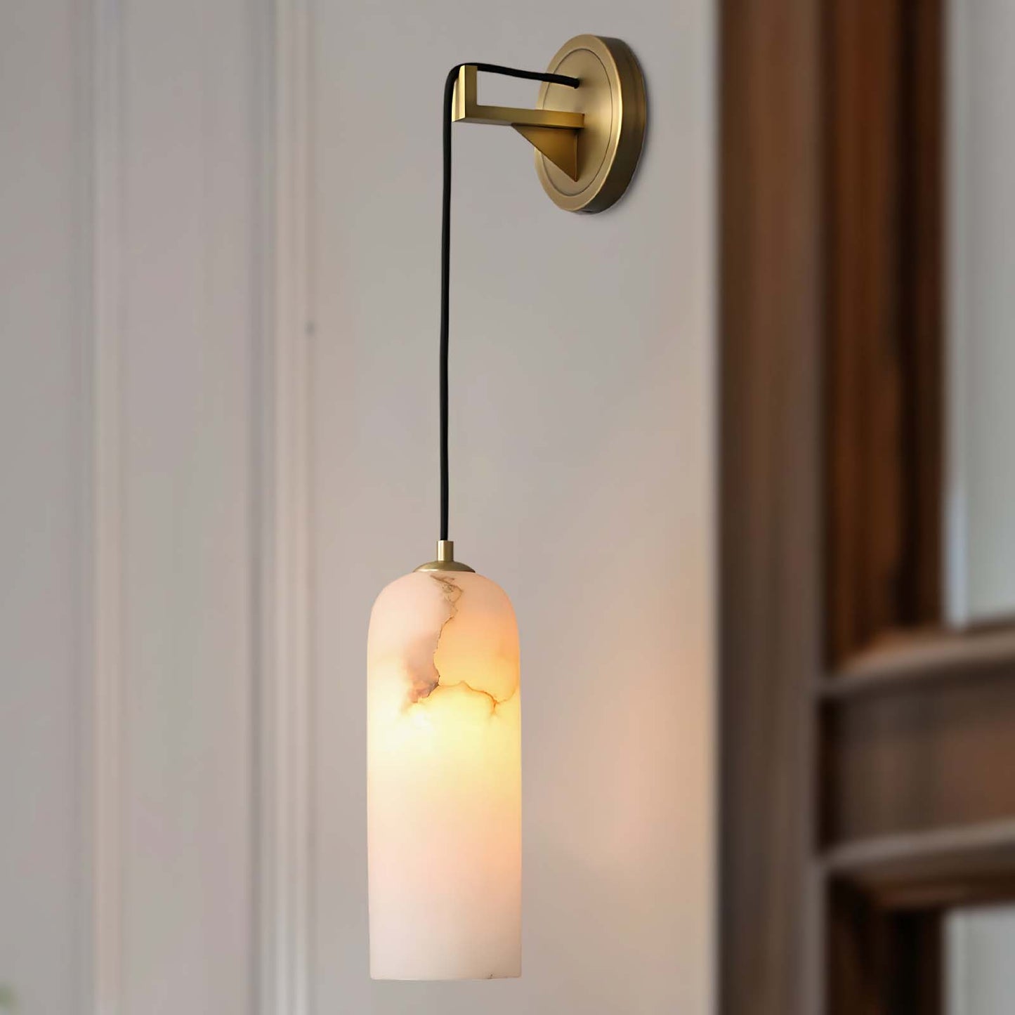 Monty Modern Brass Wall Lamp