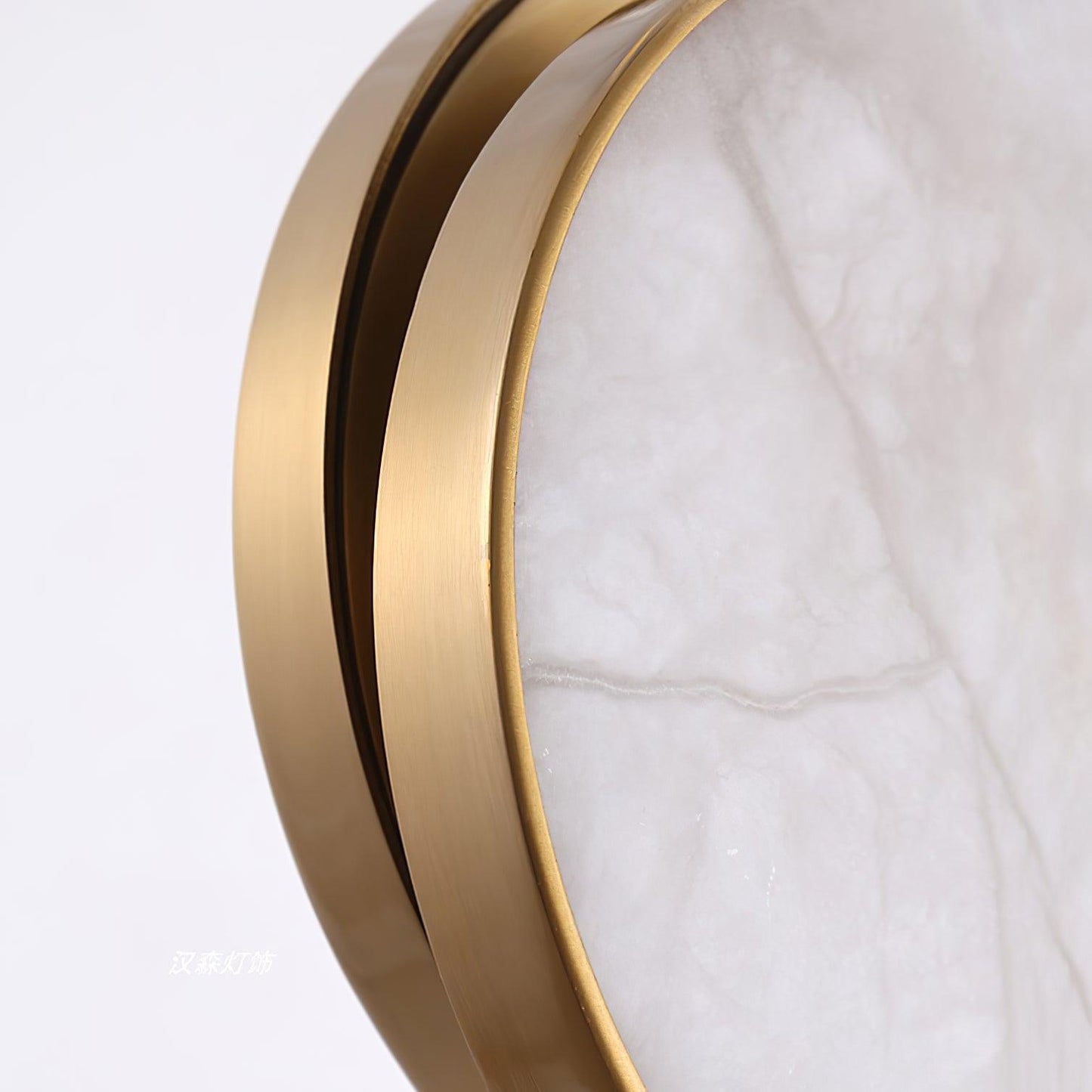 Moonshade Luxury Brass Pendant Light