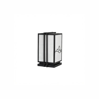 Mountain Minimalist Steel Outdoor Post Light